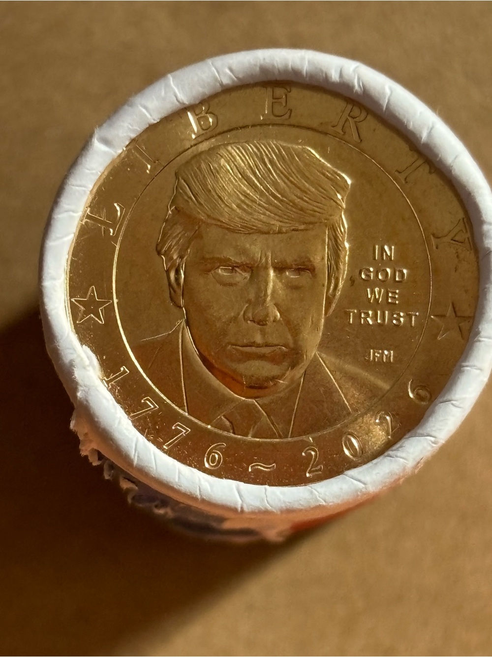 US Mint Semiquincentennial Donald Trump $1 Coin